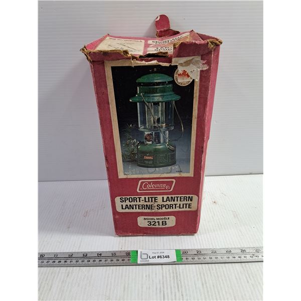 Coleman Sport-Lite Lantern- Model 321B