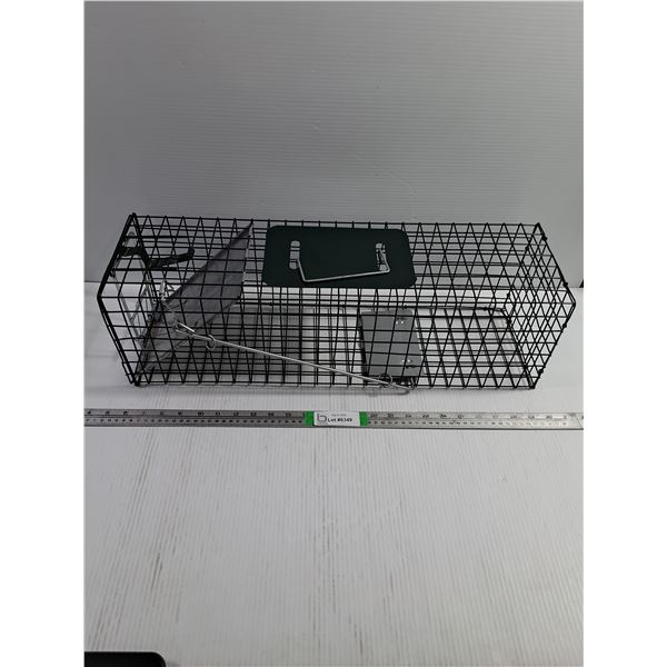 (1) Live Animal Trap-Powder Coated Steel Wire Cage for Catch and Release, Pickup Only