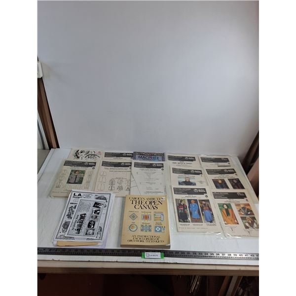Macphee Sewing Patterns, "The Open Canvas" Book, Sewing Flyers