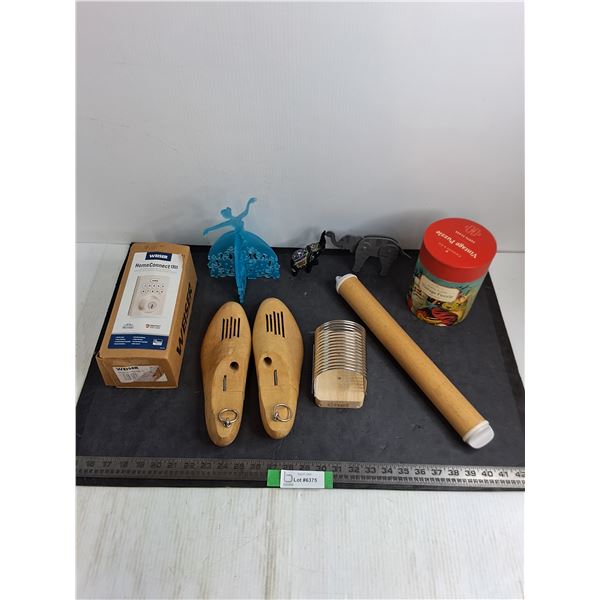 Weiser Home Connect 620, Shoe Stretchers, Jigsaw Puzzle, Rolling Pin, Chop Block, Misc.