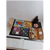 Image 1 : Pinocchio Record Set, Star Raiders Comic Book, Amenity Kit, Coasters, Nail Decals, Misc.