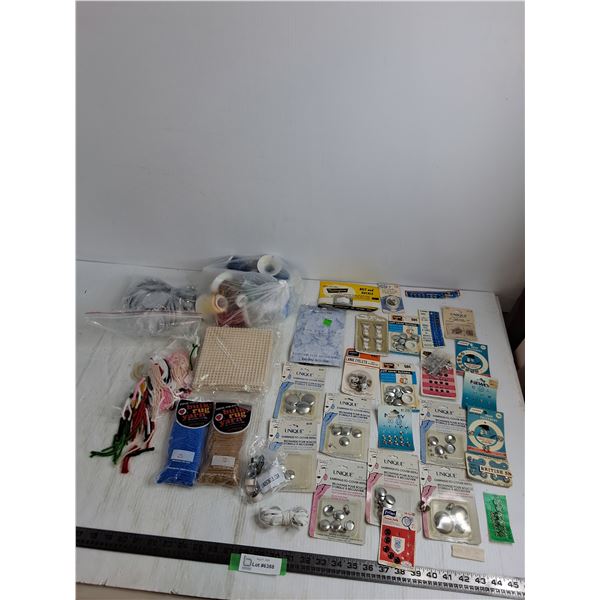 Assorted Knitting & Sewing Accessories, Crafting Items