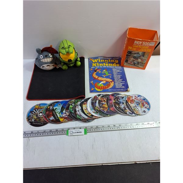 Keyboard Mat, Assorted Playstation 2 Games, Movies, Stuffed Toys