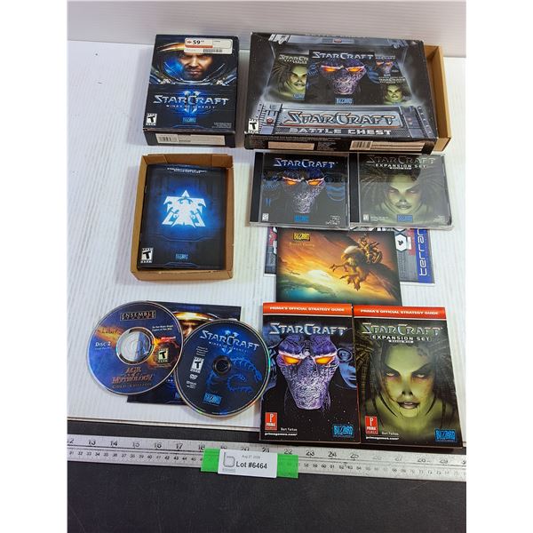 Starcraft Wings of Liberty & Battle Chest Game Set