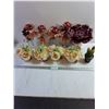 Image 1 : (10) Decorative Flowers & Cactus