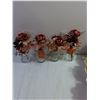 Image 2 : (10) Decorative Flowers & Cactus