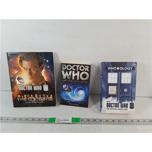 (3) Doctor Who Books