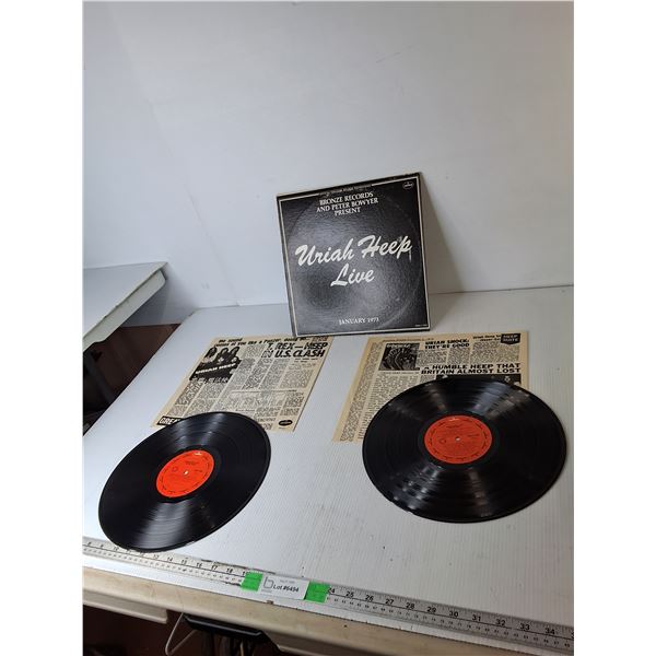 Uriah Heep Live Record