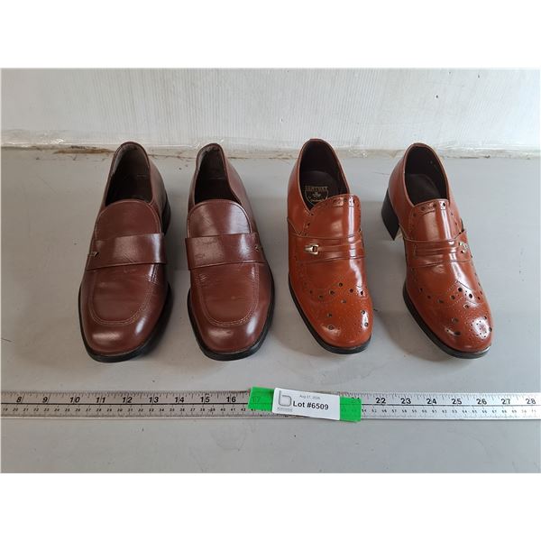 (2) Pairs of Men's Loafers- Approx. 7.5 & 8