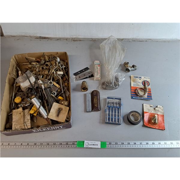 Precision Wrench Set, Planer Blades, Boiler Plug Assortment, Misc.