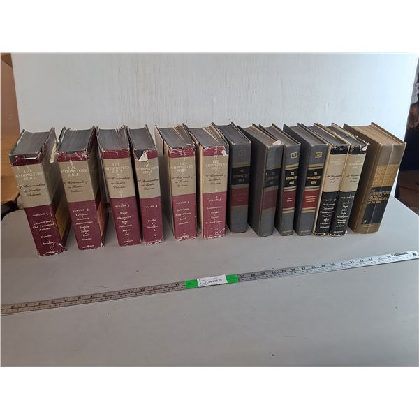 *The Interpreter's Bible Volume 1-12 & Commentary- Can't Ship