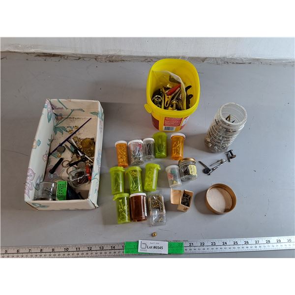 Screws, Nails, Pushpins, Misc.