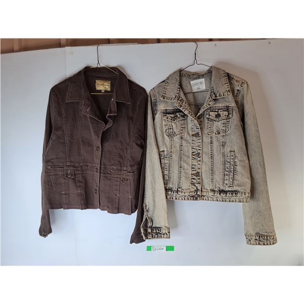 Women's Blazer (Pet Hair) & Jean Jacket- XL