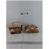 Image 1 : Ceramic Gingerbread House Cookie Jar