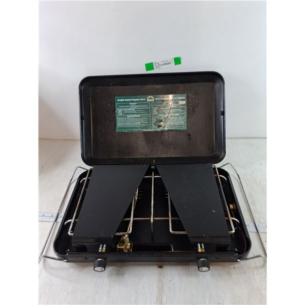 Double Burner Propane Stove As-Is