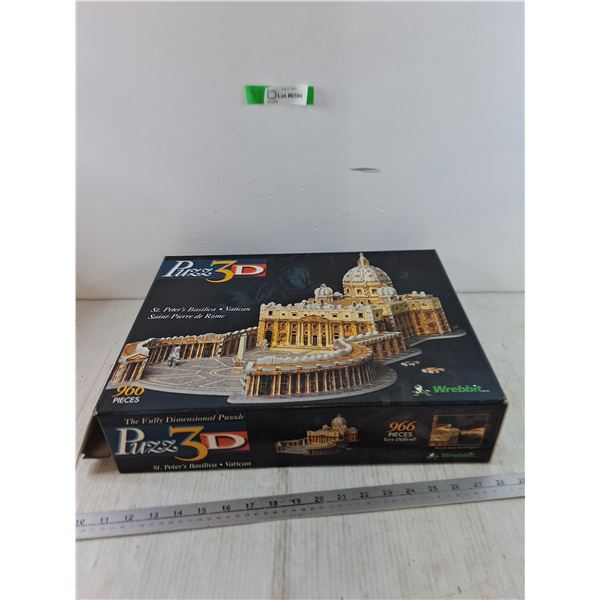 Puzz3D 3D Puzzle St. Peter's Basilica As-Is