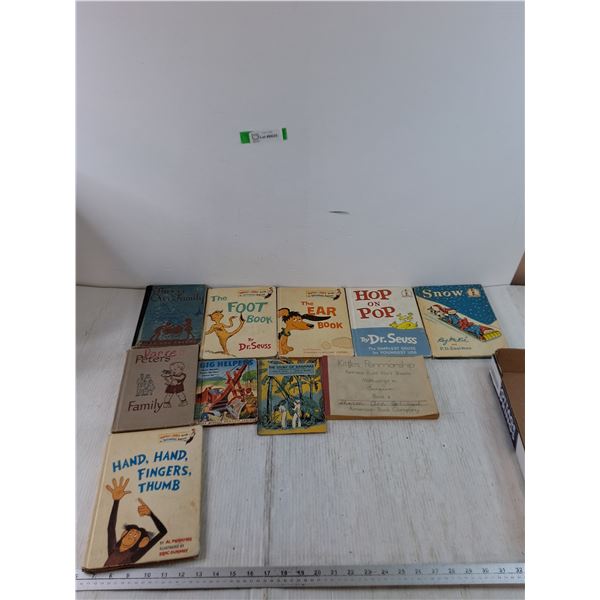 Children's Books, Dr. Seuss, Peter's Family, Big Helpers, Kittle's Penmanship, Bananas