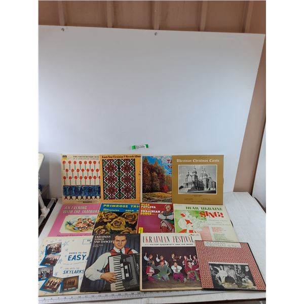 (12) Vinyl Records, Olga Pavlova, Mike Domish, Victor Pasowisty, Skylarks