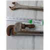 Image 6 : Drop Forged Combination Wrench 1- 1/2", 14" Pipe Wrench