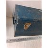 Image 3 : Mastercraft Blue Toolbox with Ruler, Canadian Pacific Manual, (2) Goggles, Oil Can, Misc