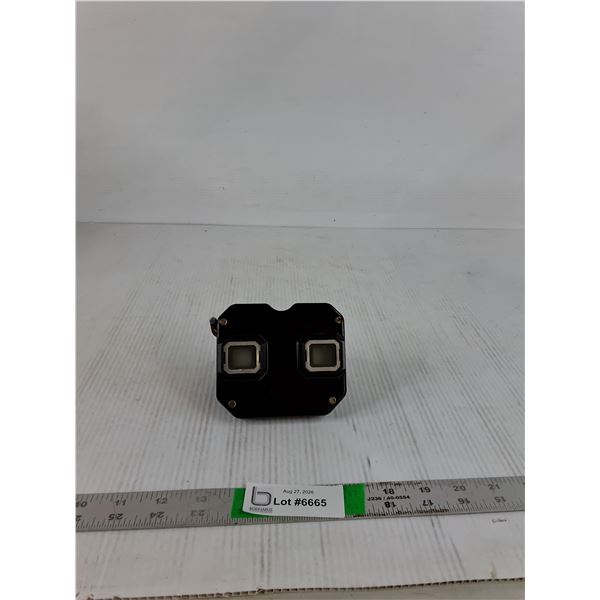 Vintage Black GAF View-Master 3D Stereoscopic Viewer ( as is)