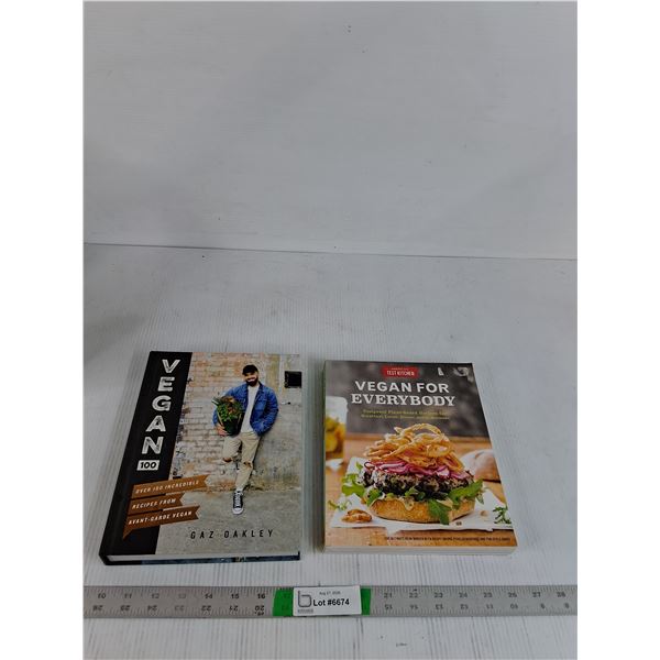 (2) Vegan Cookbooks