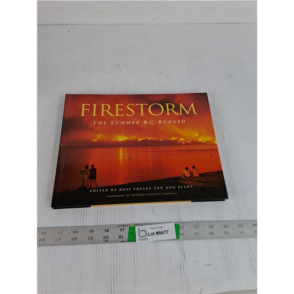 Firestorm The Summer BC Burned Book