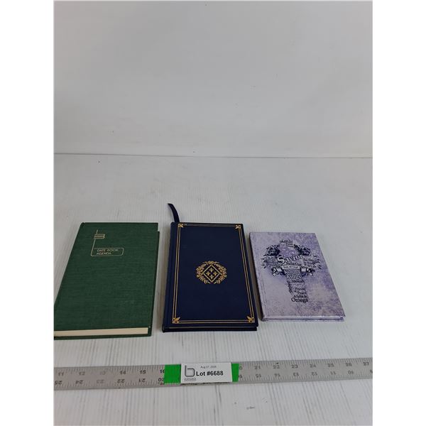 Agenda & (2) Notebooks ( as is)