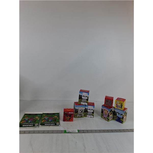 2025 McDonald's Happy Meal "A Minecraft Movie", Connecting Blocks & Mini Figurines