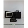 Image 1 : Digtal Photo Frame ( as is), Computer Bag, Misc