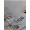 Image 3 : Gluckstein Home 5 Piece Tea Set (as is)
