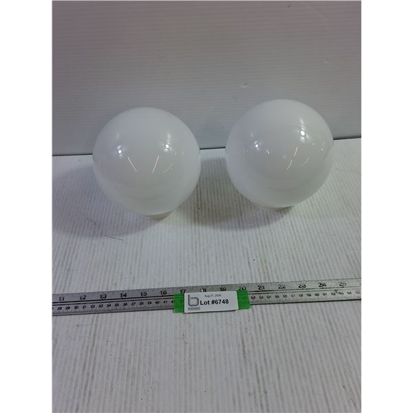 Light Fixture Shades - 3" Hole
