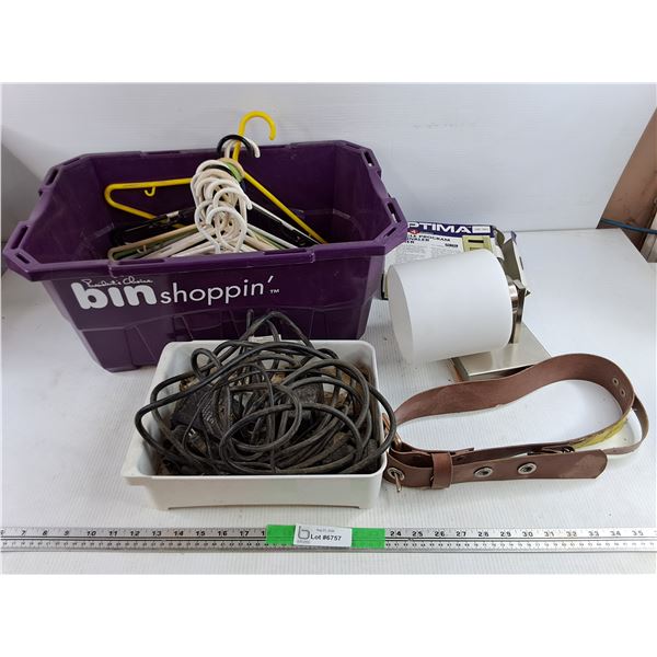 Submersible Pump, Light Fixture, Hangers, Single Program Sprinkler Timer, Belt, Store Basket