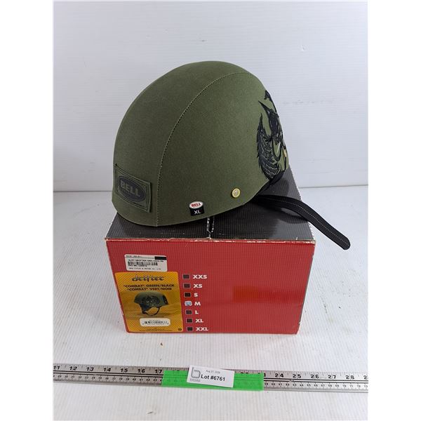 Bell Drifter Combat Motorcycle Helmet - Size XL