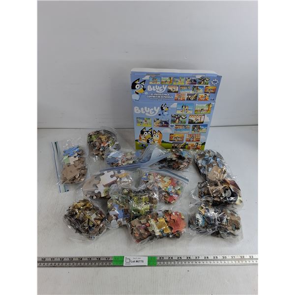 Bluey 12 Puzzle Pack