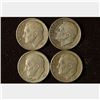 Image 1 : 1959-D, 1960, 1960-D & 1961-D SILVER ROSY DIMES