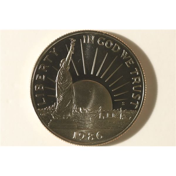 1986-S US PROOF STATUE OF LIBERTY HALF DOLLAR
