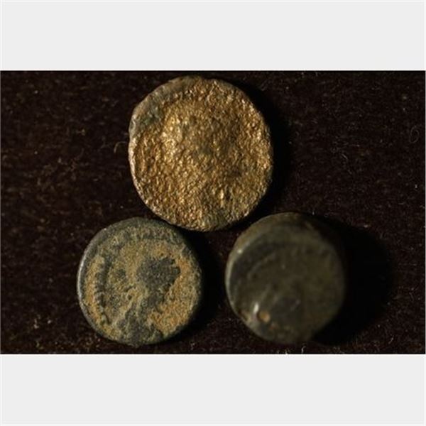 3 ROMAN ANCIENT COINS