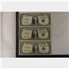 Image 1 : 2-1935-G & 1935-H US $1 SILVER CERTS, BLUE SEALS