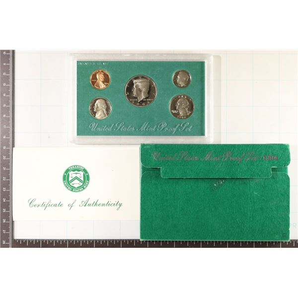1994 US PROOF SET (WITH BOX) WITH CERTIFICATE