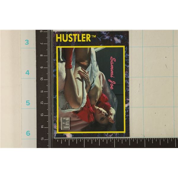 HUSTLER CARD WITH 1 GRAM .999 SILVER VALCAMBI