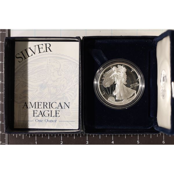 1995-P PROOF AMERICAN SILVER EAGLE  IN ORIGINAL US