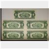 Image 2 : 5-1963 US $2 NOTES WITH CONSECUTIVE SERIAL NUMBERS