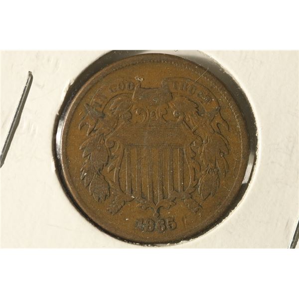 1865 US TWO CENT PIECE