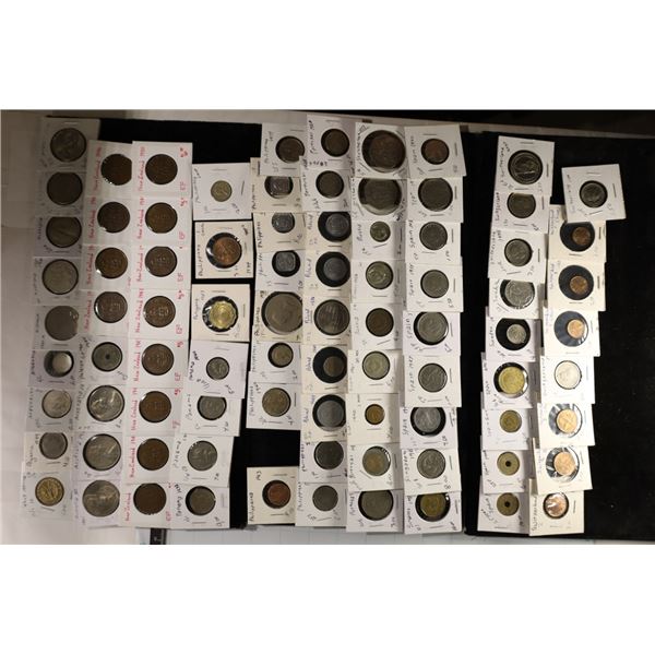 84 ASSORTED WORLD COINS (1920-2004) AFRICA,