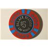 Image 1 : $5 PALACE STATION CASINO CHIP WITH METAL INSERT