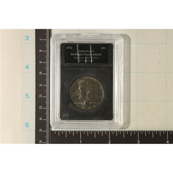 1974 KENNEDY HALF DOLLAR BRILLIANT UNC