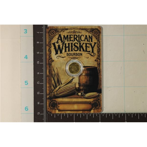 .9999 GOLD 2026 NUIE 50 CENT AMERICAN WHISKEY
