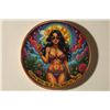 Image 2 : 1 OZ. COLORIZED COPPER ROUND WOMAN IN BRA AND