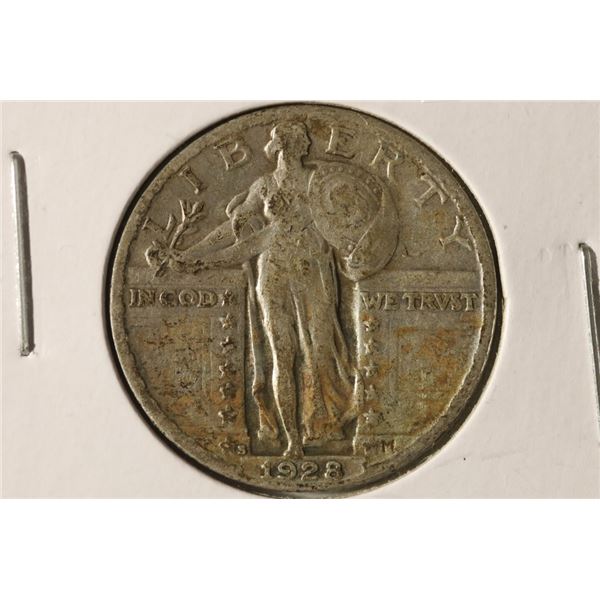1928-S SILVER STANDING LIBERTY QUARTER